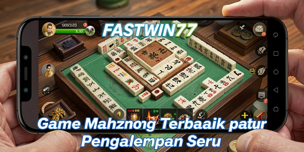 Screenshot permainan FASTWIN77 dengan gameplay Mahjong yang seru.