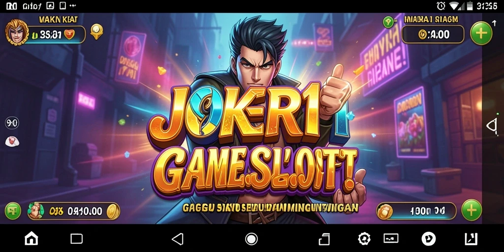 Tampilan gameplay Slot <strong>JOKER11</strong> yang menawan dan penuh warna.
