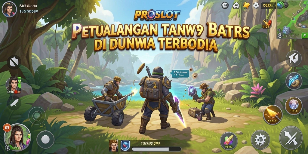Tampilan gameplay PROSLOT yang menakjubkan di dunia terbuka.