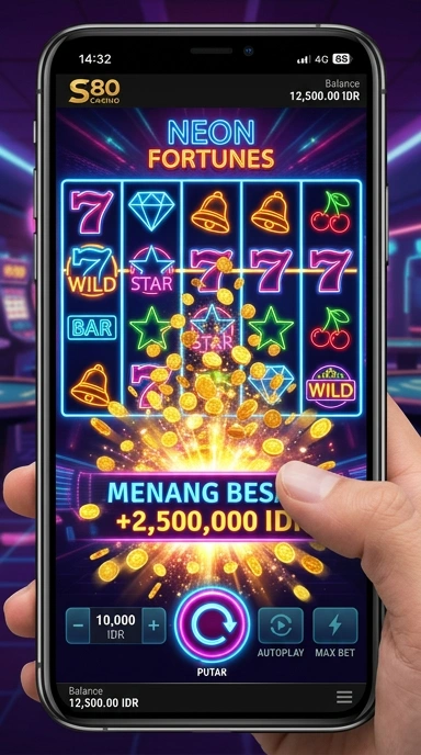 Tampilan daftar aplikasi terbaru di s80 untuk pengguna.